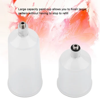 ANENG 2PCS / Set 20ml 40ml Plastičnih Spray Barve Airbrush Pištolo Pokal Pot Fastmover Navojni Priključek Del