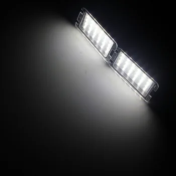 ANGRONG 2x 24 LED Številka Licence Ploščo Luči Za Seat Altea Arosa Kordobi Ibiza Leon, Toledo