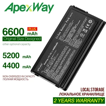 ApexWay 4400mah 11.1 V 6Cell Laptop Baterija za Asus A32-F5 X50V X50VL X59 X59Sr F5 F5V F5 F5RI F5SL F5Sr X50R X50RL X50SL X50Sr