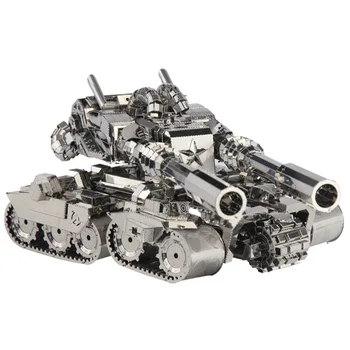 Apocalypse Tank Zabavno 3d Kovinski Diy Miniaturni Model, Kompleti Puzzle Igrače Otrok, Fant Preplete Hobi Gradnja