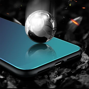 Auroras Kaljeno Steklo Ohišje Za Realme 6 Telefon Kritje Gradient Polno Zajetje Shockproof Kritje Za Realme 6 Pro Primeru