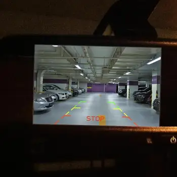 AUTO-VOX 170° Pogled od Zadaj Povratne registrske Tablice Parkiranje Varnostne Kamere Noč Avtomobilov Za Vse Obračalni Vision Camera HD R3U5