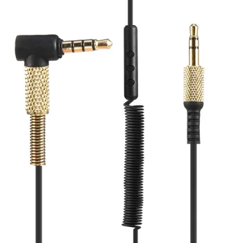 Avdio aux kabel za Marshall Večjih II Zaslon Slušalke, Kabel z Oddaljenim Mikrofon Nadzor Glasnosti za Apple, Samsung