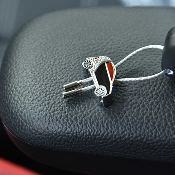 Avto model keychain za Mercedes Smart Fortwo Forfour 453 451 450 avto styling keychain kovinski obroček za ključe darilni Avto dodatki