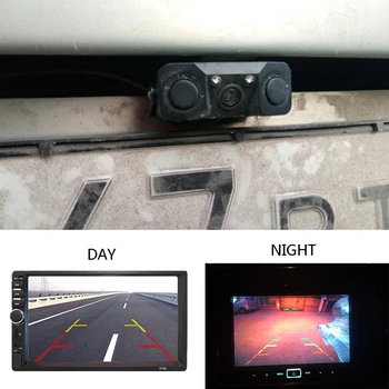 Avto Pogled od Zadaj Kamero Univerzalno Varnostno kopiranje Parkiranje Kamera Night Vision Nepremočljiva 170 širokokotni HD Barvno sliko