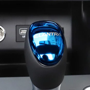 Avto Prestavna Ročica Sequins Kritje velja za Hyundai Elantra 2016 2017 2018 2019 2020 Avto orodje glavo dekorativni pokrov carstyling