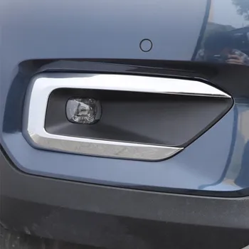 Avto Styling Spredaj Meglo Lučka Okvir Dekoracijo Nalepke Trim Za Volvo XC40 2019 Zunanje Svetlobe Modifed Dodatki