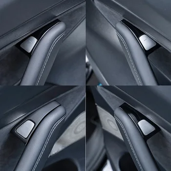 Avto Styling Steklo za Dviganje Gumbi Sequins Okrasni Pokrov Trim 11Pcs Za Tesla MODEL 3 2017-2019 Notranja Oprema