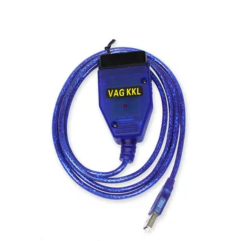 Avto USB Kabel za Diagnostiko OBD2 II Vmesnik VAG409.1 Vag 409 VAG-COM KKL409 Optičnega Skeniranja Orodja Za Audi TT A2, A3, A4, A6 A8 S2 S3