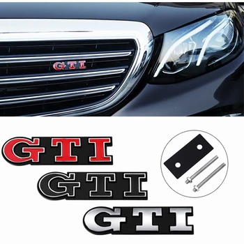 Avto Zadaj Prtljažnik Strani Dekor Nalepke Za VW Passat B5 B6 Golf GTI Bora Jetta Hrošč Tiguan R32 T5 Rešetka Emblem GTI Logotip