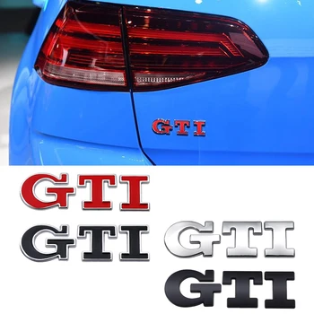 Avto Zadaj Prtljažnik Strani Dekor Nalepke Za VW Passat B5 B6 Golf GTI Bora Jetta Hrošč Tiguan R32 T5 Rešetka Emblem GTI Logotip