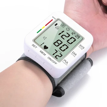 Avtomatski Zapestni Krvnega Tlaka, Spremljanje Digitalne Tonometer Merilcem Tlaka Medicinske Sphygmomanometer Utrip Srčni Utrip Stopnja Meter