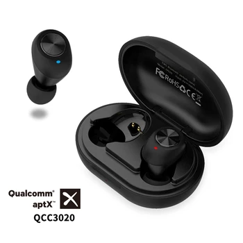 AYINO EP820 TWS Bluetooth 5.0 Slušalke APTX Brezžični Čepkov z QualcommChip CVC 8.0 25H Dolžina Nadzor Glasnosti