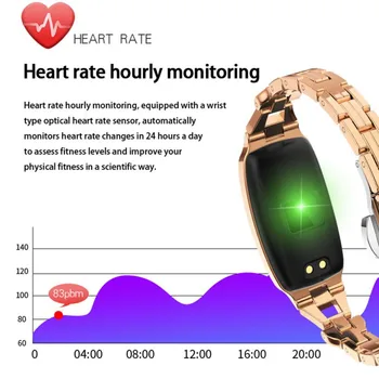 B72 Smart Digitalni Watch Ženske IP67 Nepremočljiva Srčnega utripa Fitnes Zapestnica Smartwatch Ženske Smart Band Manžeta