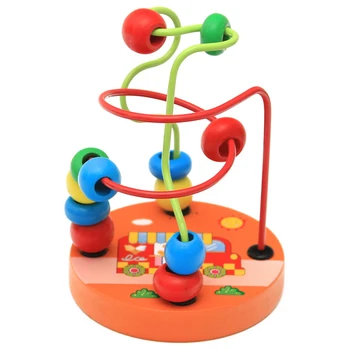 Baby Toddler Izobraževalne Lep Živali Krog kroglice Otroci Igrače Za Novorojenčke Otrok Jaslice Voziček Mobilne Montessori 9*11 cm