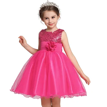 Baby Čipke Venčni Princesa Obleko Za Dekle Elegantno Rojstni dan Obleko Dekle Obleko Baby Dekle je Božični Oblačila