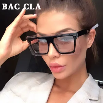 BAC CLA Prevelik Ženske sončna Očala Modi Nove Ženske Kvadratnih sončna Očala Luksuzne blagovne Znamke Očala Odtenki Lunette De Soleil Femme