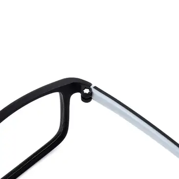 Barvita, Polna Rim Moških in Žensk TR90 Lahke Pravokotne Eyeglass Okvir Za Predpisovanje Leč Kratkovidnost Postopno