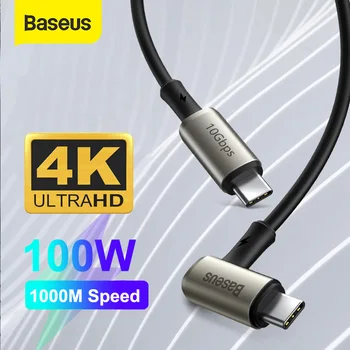 Baseus 5A USB, C-Tip C Kabel za Macbook Pro PD100W Gen 2 USB 3.1 Hiter USB C Kabel za Samsung S9 Opomba 9 Hitro Polnjenje 4.0