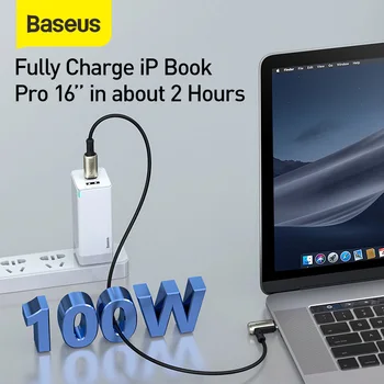 Baseus 5A USB, C-Tip C Kabel za Macbook Pro PD100W Gen 2 USB 3.1 Hiter USB C Kabel za Samsung S9 Opomba 9 Hitro Polnjenje 4.0