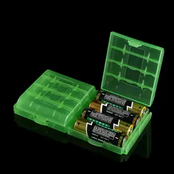 Baterije v Škatle za Shranjevanje 5 Barv Priročno Trajne AA/AAA Baterije 10 KOS Baterije Imetnik Škatla za Shranjevanje Težko odporne na Obrabo