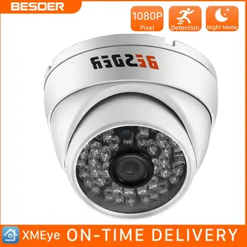 BESDER širokokotni Ip CCTV Kamera 720P/960P/1080P Onvif vandalizmu na Prostem Zaznavanje Gibanja Varnosti IP Dome Kamera FTP XMeye