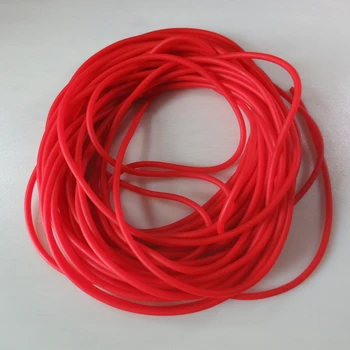 Blago Za Ribolov Gume zložljive rope10 Metrov Premera 3,0 mm Rdeča in naravne barve Trdna Elastične Gume Line