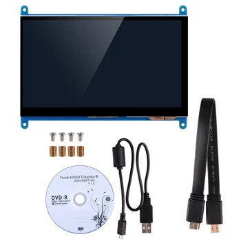 BLEL Vroče 7 Palčni Kapacitivni Zaslon na Dotik TFT LCD Zaslon HDMI Modul 800x480 za Raspberry Pi 3 2 vzorec B in RPi 1 B+ A BB Bla