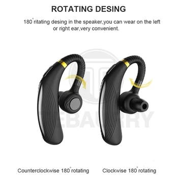 Bluetooth Slušalke Brezžične Slušalke Slušalke z HD Glasbe, prostoročno 45 ur delovnega časa za telefon
