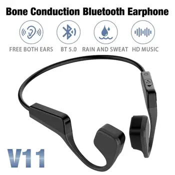 Bluetooth Slušalke Nepremočljiva Prenosni Kostne Prevodnosti Slušalke Zmanjšanje Hrupa Slušalke Za IOS Za Android