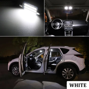 BMTxms Canbus Avtomobilske LED Notranjosti Zemljevid, Luč registrske Tablice Lučka Za Ford Escape 2001-2020 Auto Dodatki brez Napak