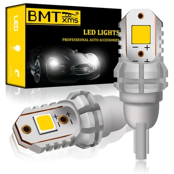 BMTxms T15 W16W 5050 SMD LED 10W Žarnice Canbus Povratne Backup Bele Luči Za BMW Serije 5 E60 E61 F10, F11 F07 Mini Cooper
