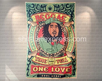 Bob Marley Zastava Banner Poliester 144* 96 cm Visi na steni 4 grommets po Meri Zastavo v zaprtih prostorih
