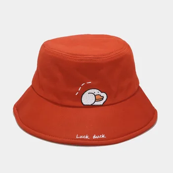 Bombaž moških zimskih ribič klobuk vezenje vedro klobuk barva ženske klobuk priložnostne prostem najnovejše modne toplo kapo