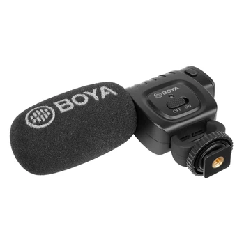 BOYA S-BM3011 Puško Mikrofon Cardioid Directional Kondenzator Mikrofon za Pametni telefon DSLR Kamera DV Kamere, Avdio Snemalnik PC