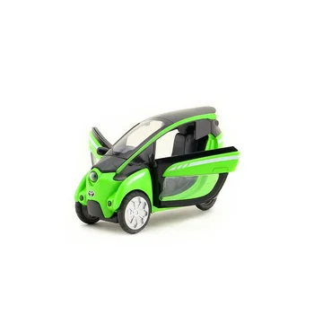 Brezplačna Dostava/Diecast Toy Model/1:24/TOYOTA I-Road Novo Energijo Avto/Potegnite Nazaj/Sound & Light/Izobraževalne Zbirka/Darilo Za Otroka