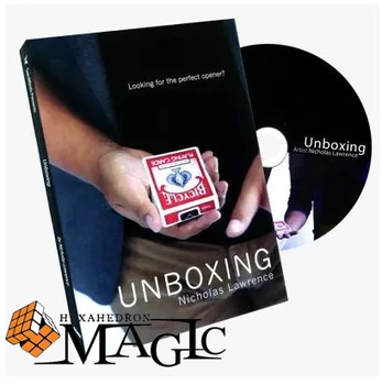 Brezplačna dostava! Nov Prihod Unboxing DVD + Prevara - Kartico čarovniških Trikov,Blizu,Magic Pribor Fazi,Zabavno,Iluzije