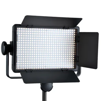 Brezplačno DHL Godox LED500C 500 LED Lučka Plošča 3300-5600K Dvo-barvni Video Luč Razsvetljava LED500W + Brezžični Daljinski + Napajalnik