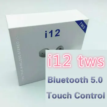 Brezžične Slušalke i12 TWS Dotik Tipka Bluetooth 5.0 Šport Slušalke Stereo Za Xiaomi Huawei Samsung Pametni Telefon