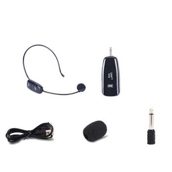 Brezžični Mikrofon, Slušalke, Mikrofon za Telefonski Ojačevalec Zvočniki Poučevanja Tour Guide