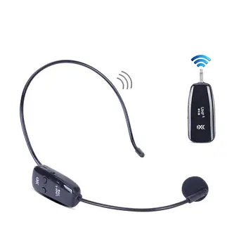 Brezžični Mikrofon, Slušalke, Mikrofon za Telefonski Ojačevalec Zvočniki Poučevanja Tour Guide