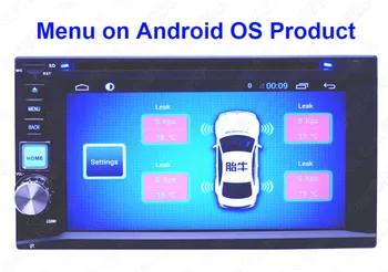 Brezžični TPMS Notranji Senzor posebej za operacijski sistem Android Avto DVD AVTO DVR Visokega Tlaka, Visoke Temperature, Hitre uhajanje Alarm