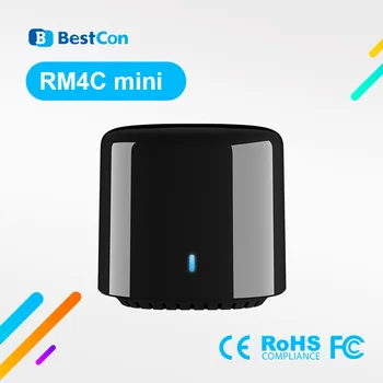 Broadlink Con RM4C Mini Univerzalni Wifi IR Smart Remote Pametni Dom Daljinski upravljalnik TV, klimatska Naprava Prek Broadlink APP Alexa