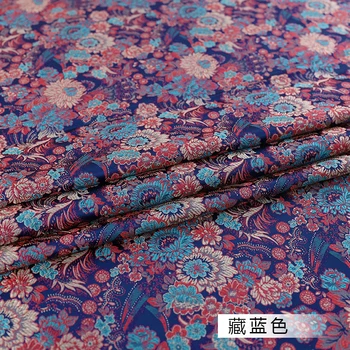 Brocade tkanine lepe tkanine z chrysanthemum vzorec tkanine za obleko DIY