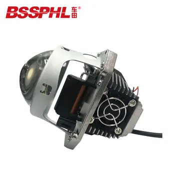BSSPHL Auto Avto Smerniki 3,0 palca Bi-xenon i3 LED Žaromet objektiv Avto styling Obnovo žarometov