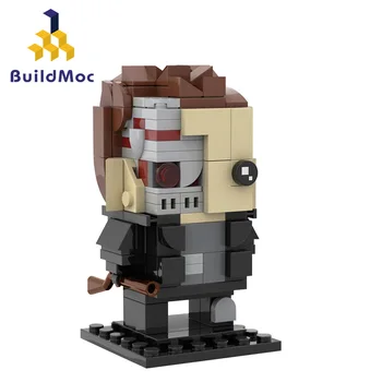 Buildmoc Film Številke Schwarzenegger je T-800 Robot Terminators Brickheadz Model Majhnih Okras Stavbe, Bloki, Igrače, Darila