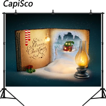 Capisco fotografija ozadje Božič knjige Elven Hiša, Nogavice, čevlji za sneg ozadju foto studio novo obliko kamere fotografica