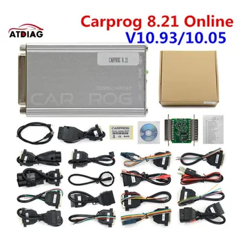 Carprog V10.9.3 V8.21 Celoten Tok CarProg 8.21 Spletni Programer Za zračna Blazina/Radio/Dash/IMMO/ECU Auto Orodje za Popravilo