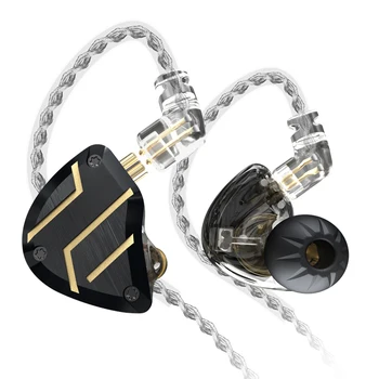 CCA C10 Pro 1DD+ 4 BA Hibridni Pogon Slušalke V Ušesa Slušalke Dj Hi-fi Monito Teče Športne Slušalke šumov Čepkov