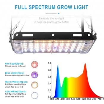 Celoten Spekter LED Grow Light 800W Phytolamp Za Rastline Encijan, 3500K 5500K Ffs Lučka Rastejo Šotor Soba Cvetje LED Osvetlitev Vrta